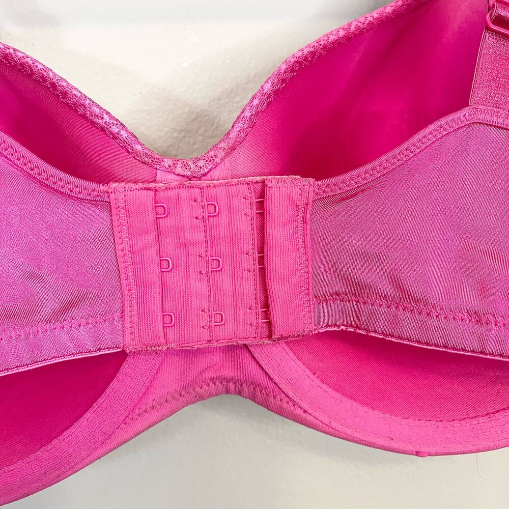 Playtex Women's Pink Stretch Intimates Padded Full Coverage Bra Size 42C - Picture 9 of 9